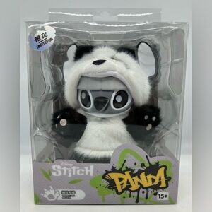 Miniso Disney China Exclusive Stitch GenZ St. Collection Panda Vinyl Plush, NWT.